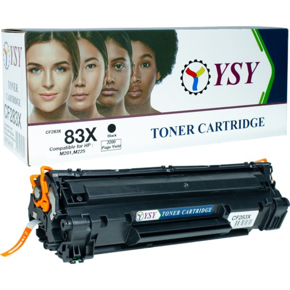 HP cf283X cf283A M201dw M201n M201 M125 M125NW M127FN M127FW M225DN M225DW (2200) Sayfa Verimli Muadil Toner Kartuş (Siyah) -YSY - Siyah Tonerler Fiyatı