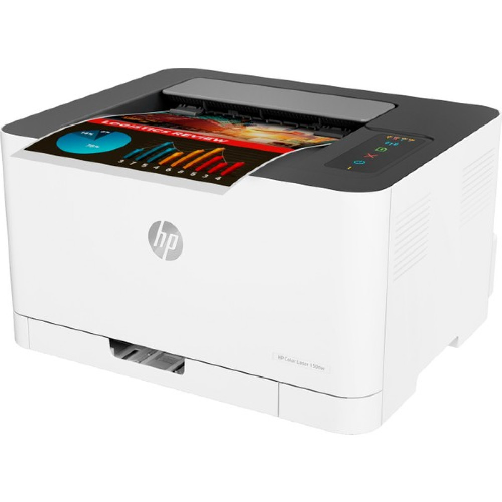 HP Color Laser 150NW Wi-Fi Renkli Lazer Yazıcı 4ZB95A - Beyaz Yazıcılar Fiyatı