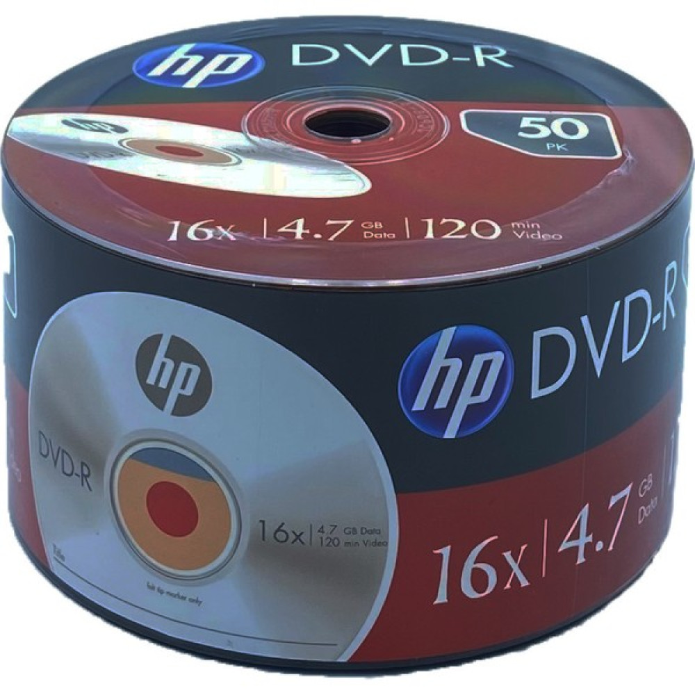 Hp Dvd-R 4.7gb 120MIN 16X Boş DVD 50LI PAKET(DM00070B) CD / DVD Aksesuarları Fiyatı