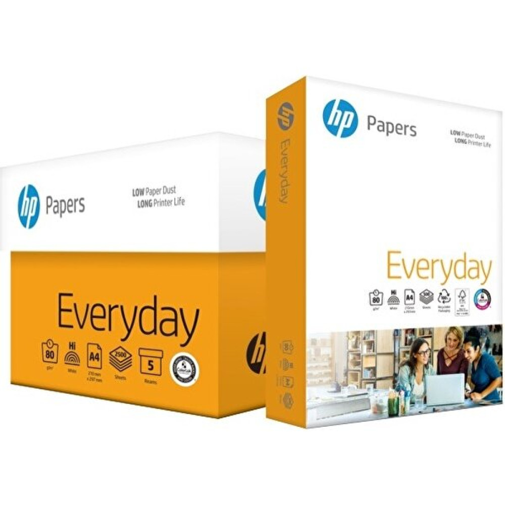 Hp Everyday A4 Fotokopi Kağıdı 80 gr 1 Koli 5 Paket 2500 Sayfa - Beyaz Fotokopi Kağıdı Fiyatı