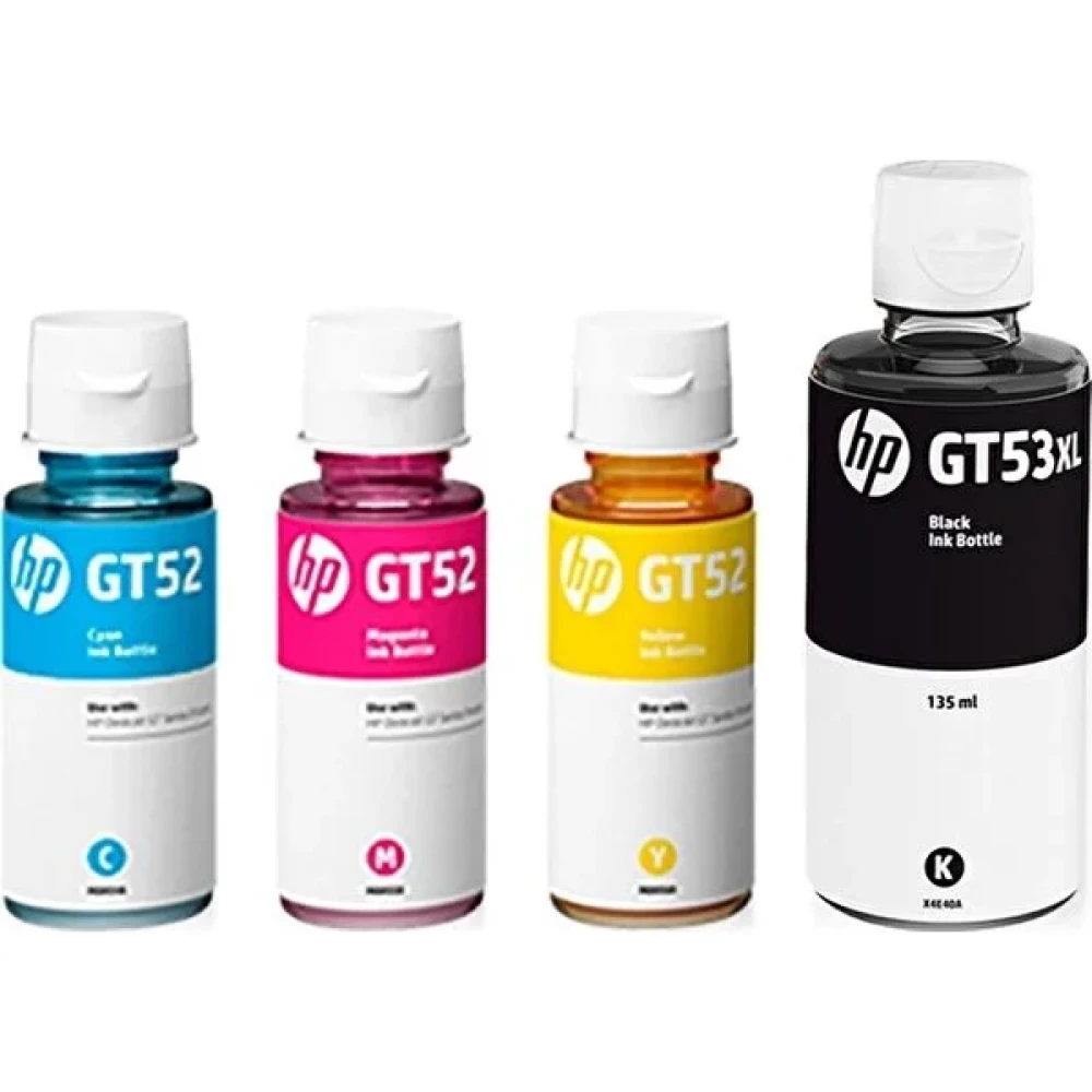 HP GT53XL Smart Tank 515 Orjinal 4 Renk Mürekkep Seti AIU7A154 - OCP Set - 4 Renk Kartuşlar Fiyatı