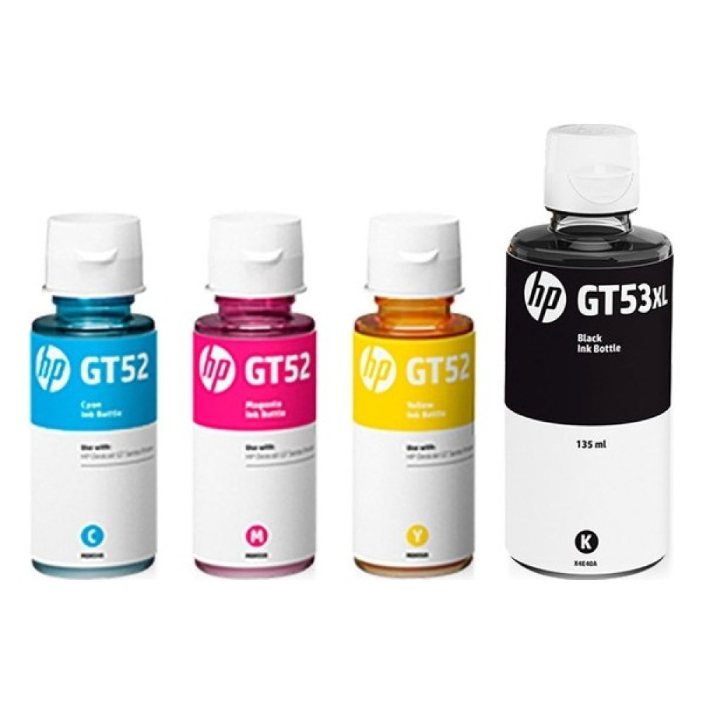 HP GT53XL Smart Tank 615 Orjinal 4 Renk Mürekkep Seti AIU7A156 - OCP Set - 4 Renk Kartuşlar Fiyatı