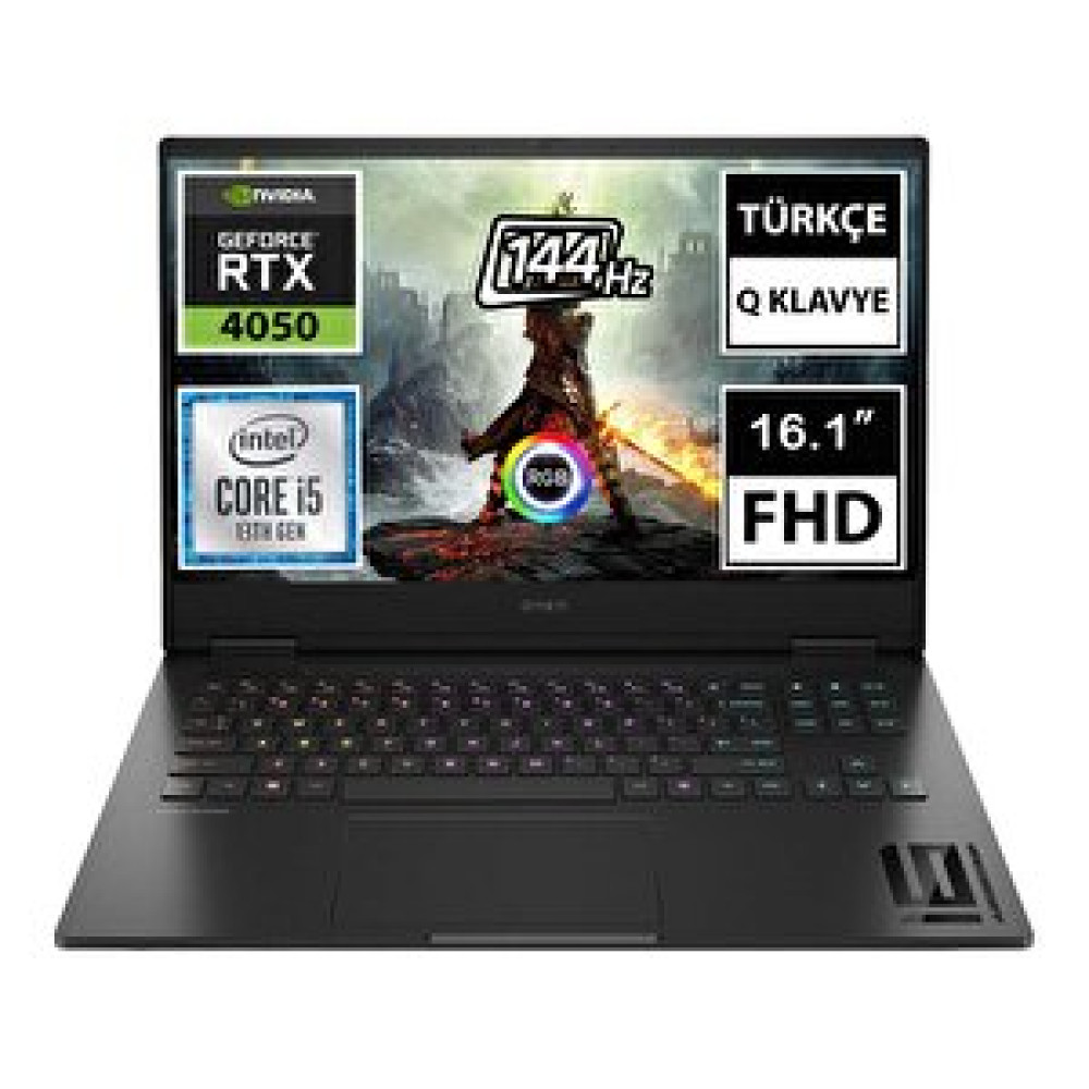 HP Hp Omen 16-wd0001nt 7x9y4ea07 I5-13420h 64gb 2tbssd Rtx4050 16.1" Fullhd Freedos Taşınabilir Bilgisayar Ekran Kartları Fiyatı