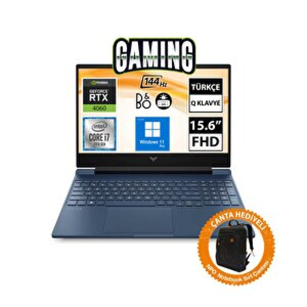 HP Hp Victus 15-fa1054nt 8u844ea10 I7-13700h 32gb 1tbssd Rtx4060 15.6" Fullhd W11p Taşınabilir Bilgisayar-cnt011 Ekran Kartları Fiyatı