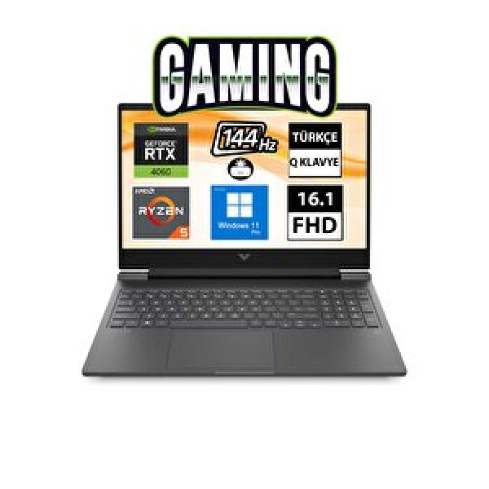 HP Hp Victus 16-s0018nt 7z4m8ea09 Ryzen5 7640hs 32gb 1tbssd Rtx4060 16.1" Fullhd W11p Taşınabilir Bilgisayar Ekran Kartları Fiyatı