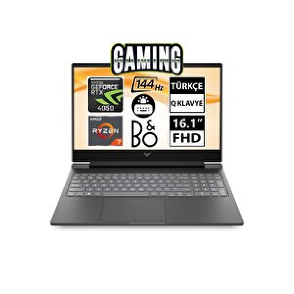 HP Hp Victus 16-s0021nt 7z4n0ea02 Ryzen7 7840hs 16gb 2tbssd Rtx4050 16.1" Fullhd Freedos Taşınabilir Bilgisayar Ekran Kartları Fiyatı