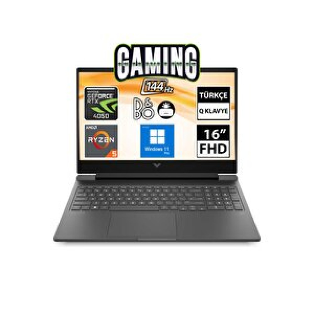 HP Hp Victus 16-s0063nt 8q4k3ea09 Ryzen5 7640hs 32gb 1tbssd Rtx4050 16.1" Fullhd W11p Taşınabilir Bilgisayar Ekran Kartları Fiyatı