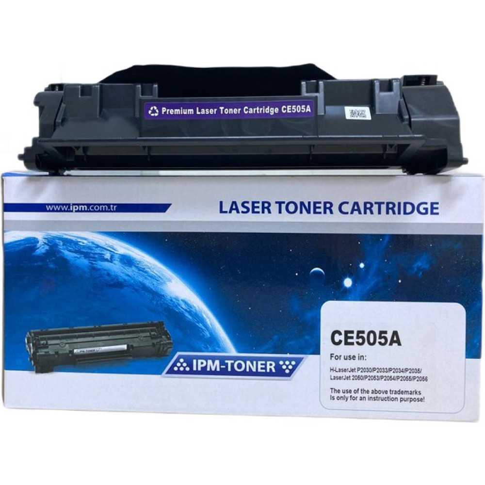 Hp Laserjet P2035 Uyumlu CE505A Muadil Toner /05A - Siyah Tonerler Fiyatı