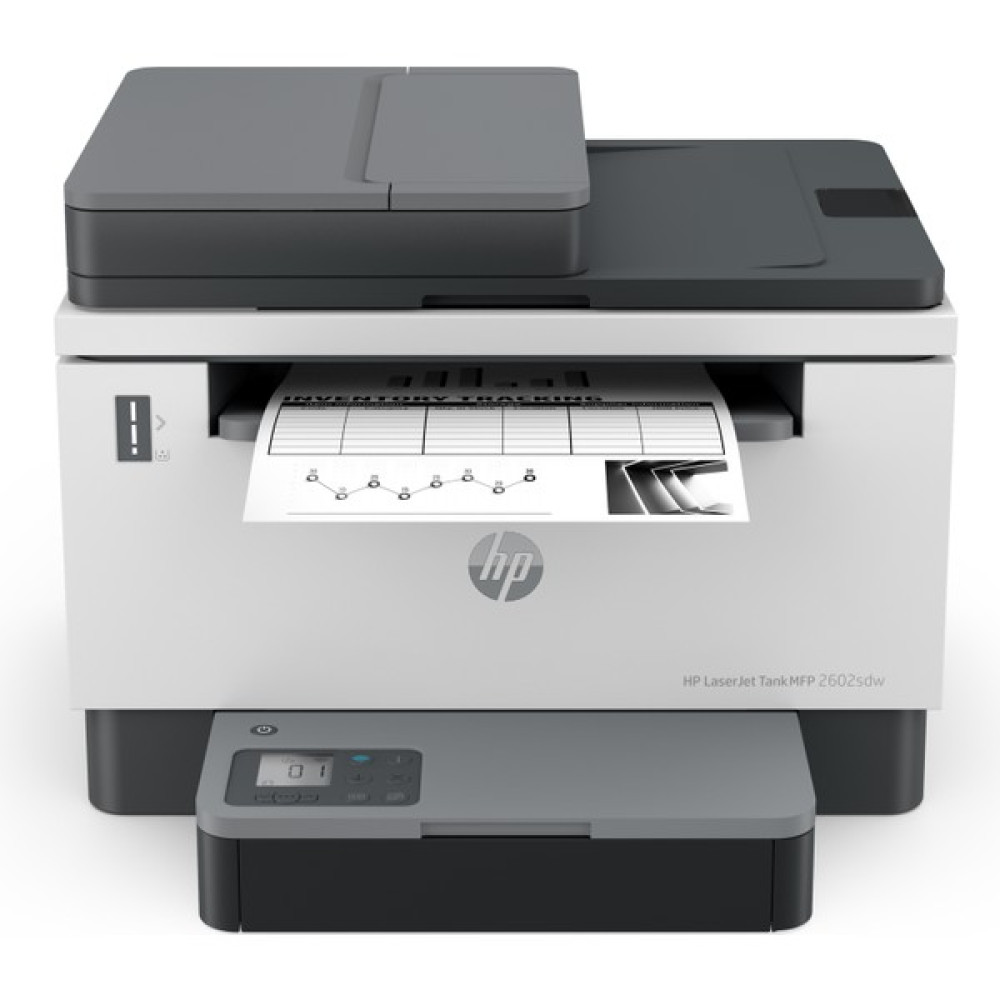 HP LaserJet Tank MFP 2602sdw Yazıcı, USB, Ethernet, Wifi, PDF'ye tarama, Çift Taraflı Tarama, E-Posta Tarama, Scan, Siyah Beyaz, 2R7F5A - Beyaz Yazıcılar Fiyatı