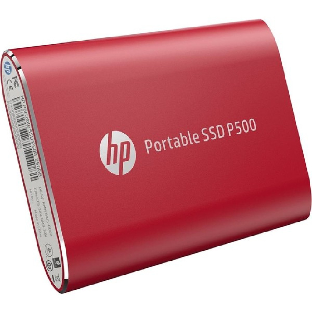 Hp P500 500GB 387MB-340 Mb/s Taşınabilir SSD 7PD53AA - Kırmızı SSD / Solid State Drive Fiyatı