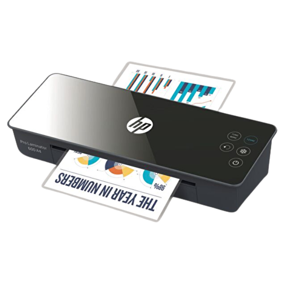 HP Pro Laminator 600 75-125 Mikron A4 Siyah Laminasyon Makinesi Laminasyon Sistemi Fiyatı