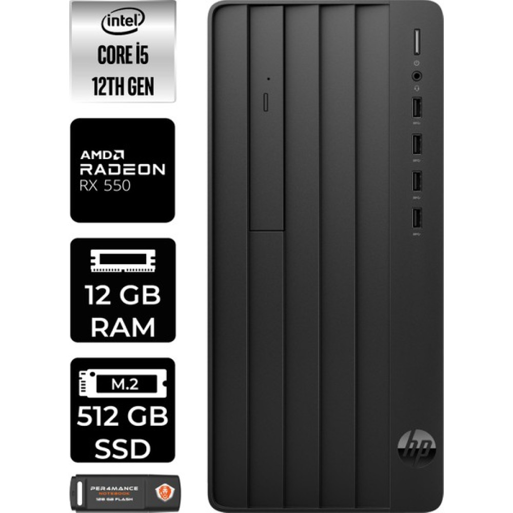 Hp Pro Tower 290 G9 Intel Core I5 12500 12GB 512GB SSD RX550/4GB W11P 6D3A5EA Masaüstü Bilgisayar & Per4 USB Bellek 6D3A5EAP407 Oto Boyaları Fiyatı