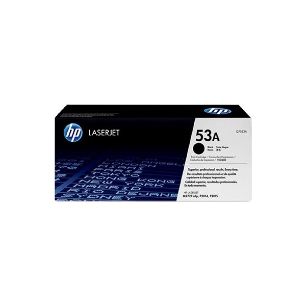Hp Q7553A 53A Siyah Toner Tonerler Fiyatı