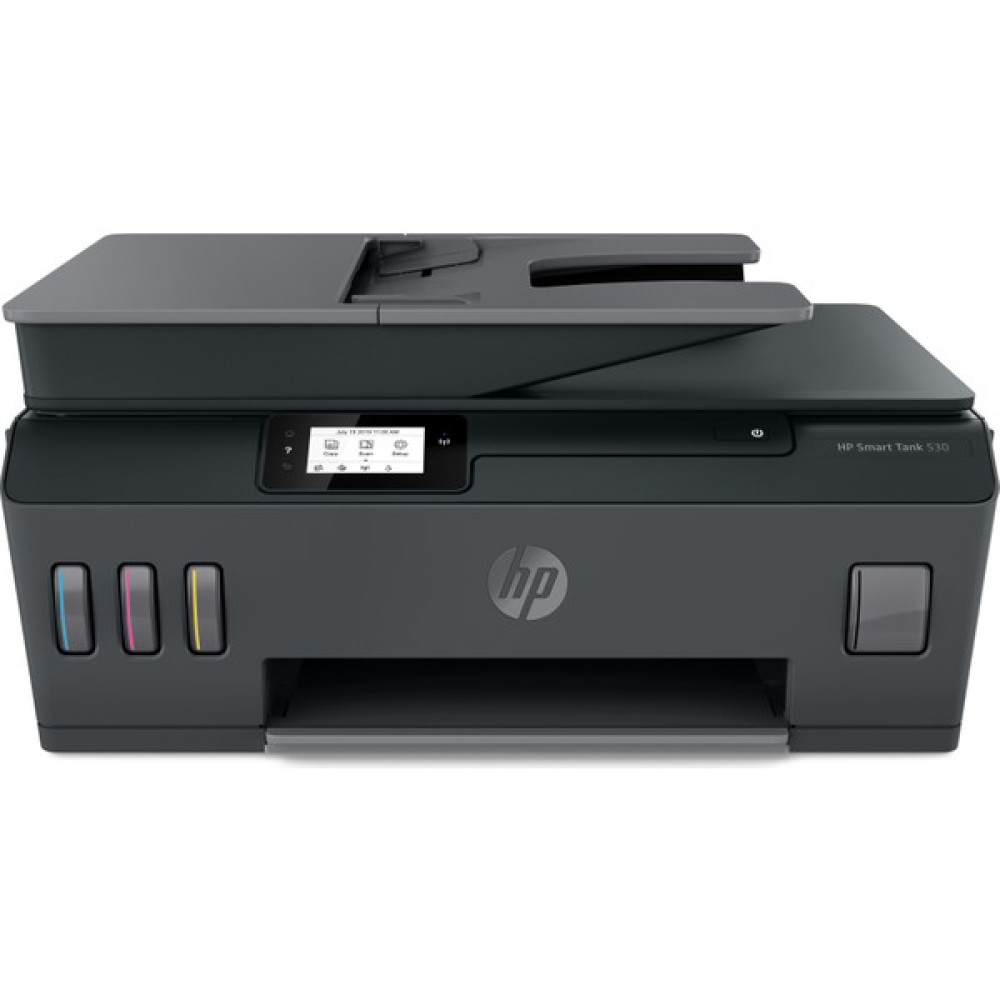 HP Smart Tank 530 Wireless All-in-One, Baskı, Tarama, Kopyalama, ADF, Wifi, 4SB24A - Siyah Yazıcılar Fiyatı