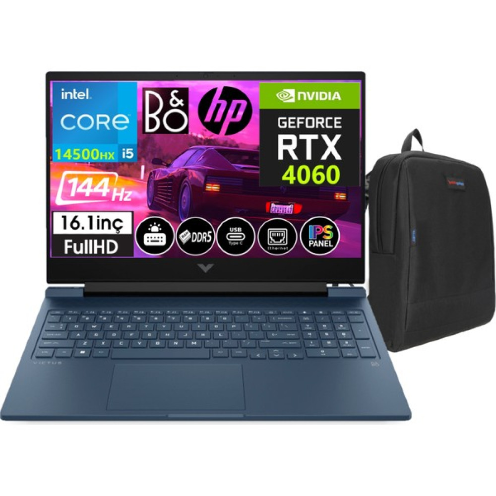 Hp Victus 16-R1057NT Intel Core I5-14500HX 64GB Ddr5 Ram 2tb SSD 8gb RTX4060 16.1 Inç 144Hz IPS Fhd Freedos Taşınabilir Bilgisayar VCS9J260EAW09+WEBLEGELSINÇANTA Oto Boyaları Fiyatı