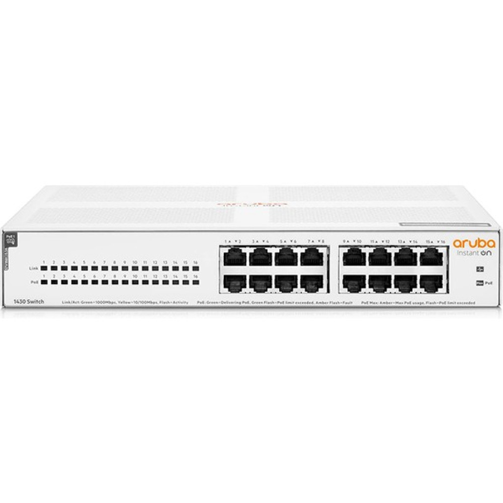 Hpe Aruba Ion 1430 R8R48A 16G Class4 Poe Yönetilemez Switch Hub & Switch Fiyatı