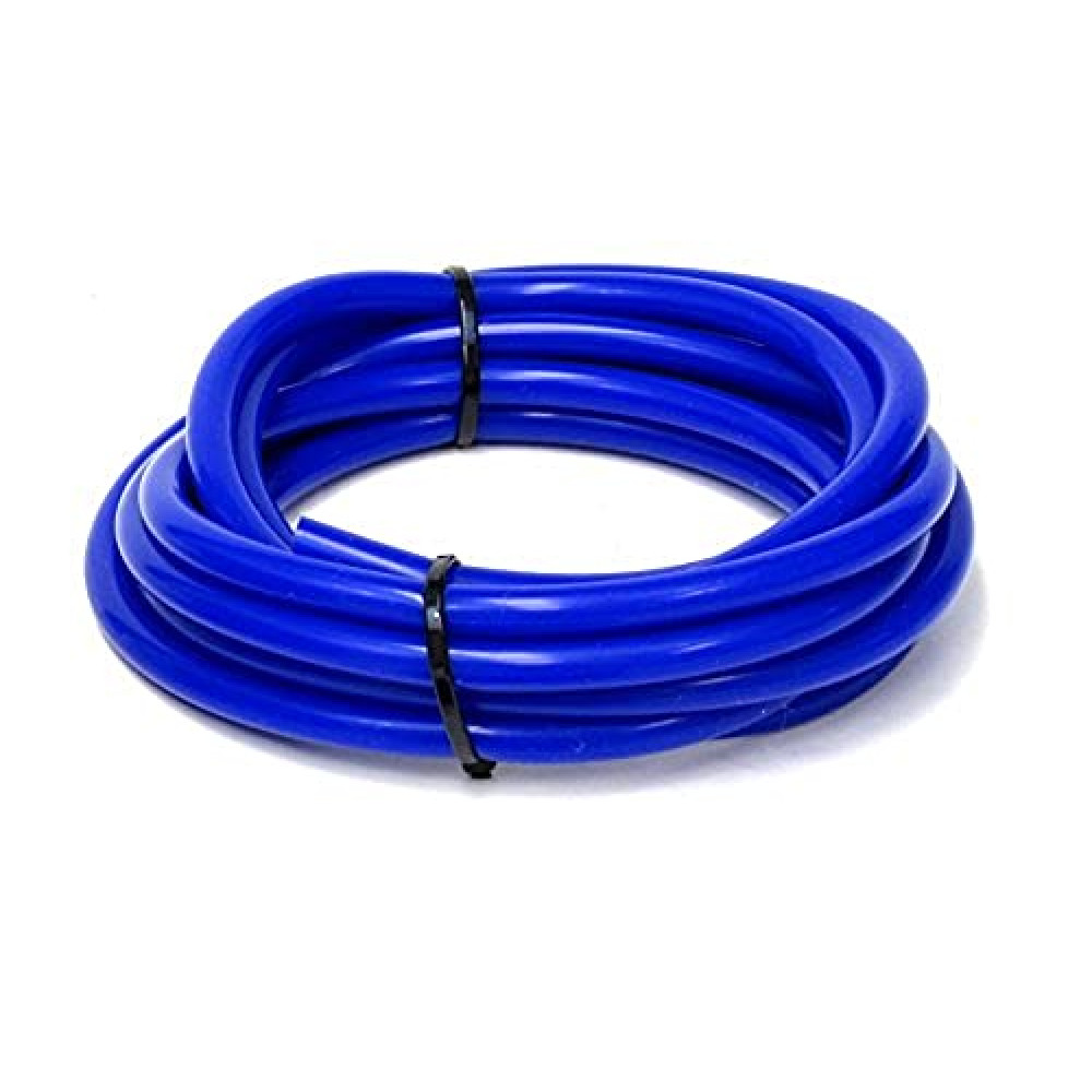 HPS HTSVH4-BLUEx10 Blue 10' Length High Temperature Silicone Vacuum Tubing Hose (60 psi Maxium Pressure, 5/32" ID)