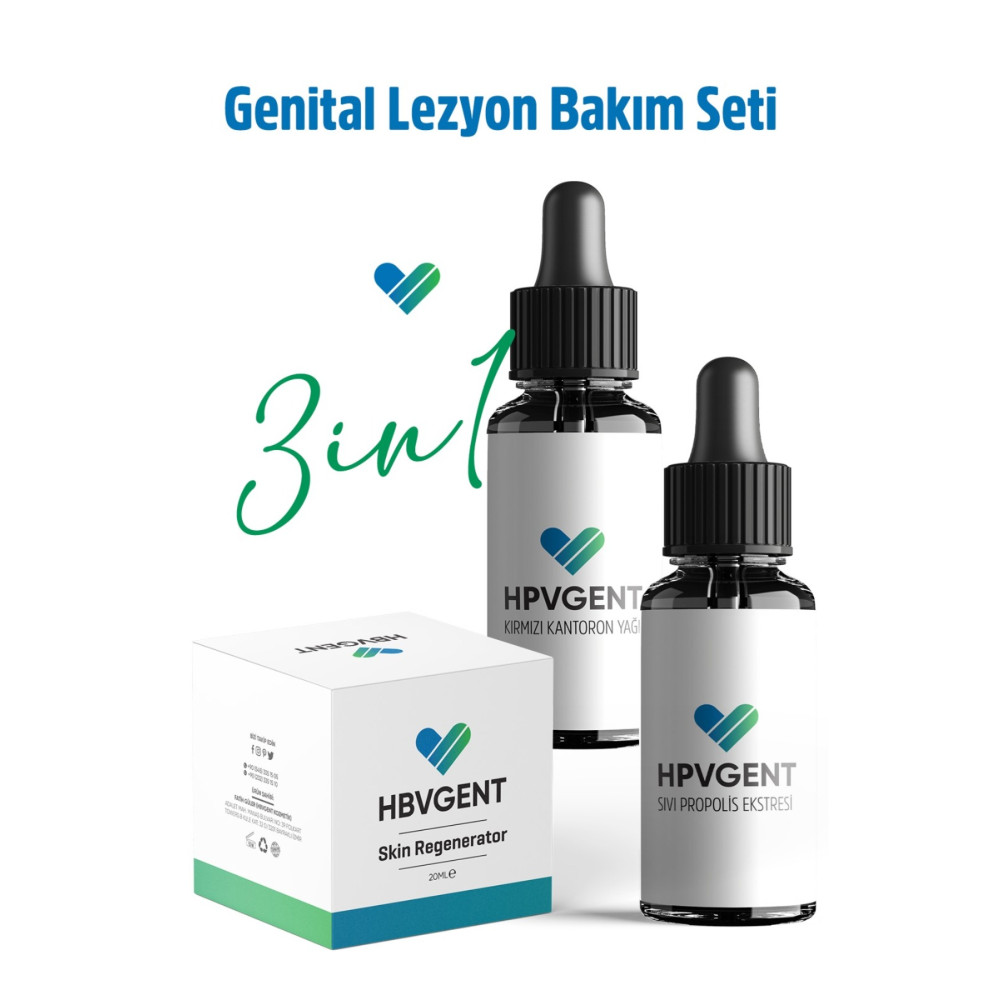 Hpvgent Genital Lezyon Bakım Seti (siğil Kremi) Cilt Temizleme ve Peeling Fiyatı