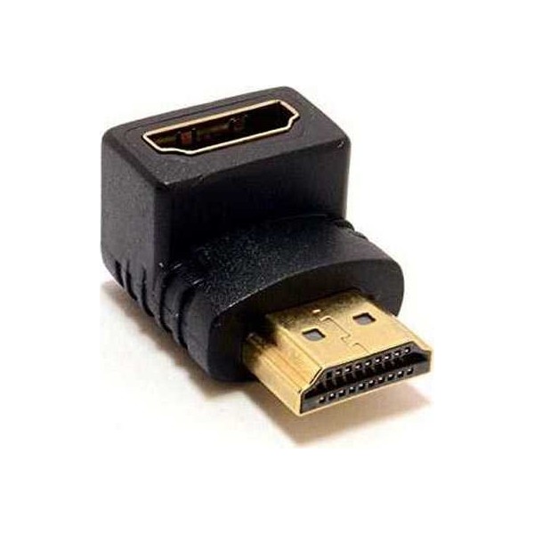 Hq Speed HDMI 90 Derece Erkek-Dişi Adaptör | Gold Kaplama 4K – TV Monitör Projeksiyon Bağlantı Bilgisayar Çevirici ve Adaptörü Fiyatı