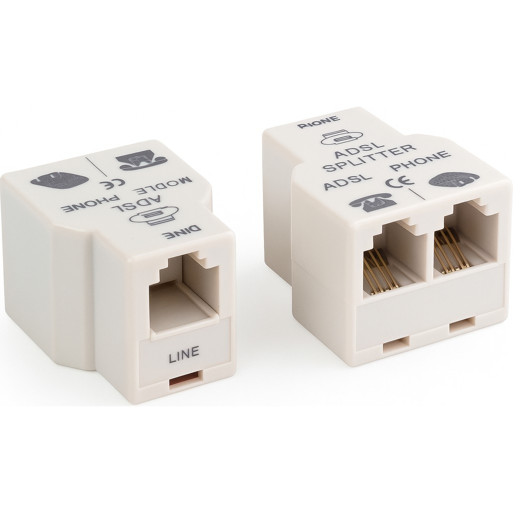 Hq Speed Splitter / Modem-Telefon Ayırıcı Filtre - Kesintisiz Internet ve Net Ses Router Fiyatı