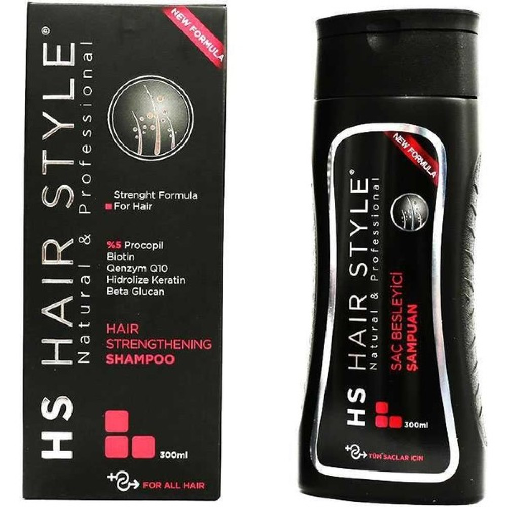 Hs Hair Style Qenzym Q10 Saç Besleyici Hidrolize Keratin Şampuan 300 ml Şampuan ve Saç Kremi Fiyatı