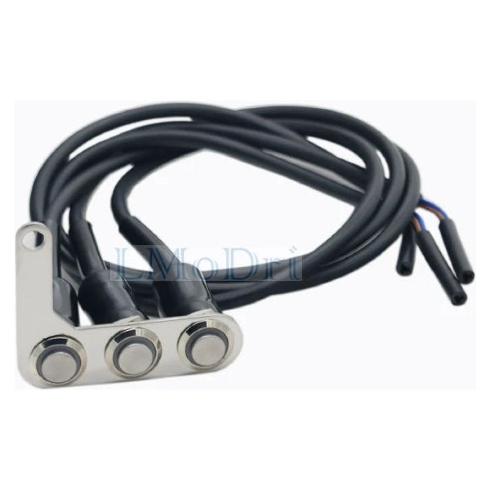 Hsb Motosiklet Sis Farı Düğmesi 3 lü ledli Motorsiklet Lambaları Fiyatı