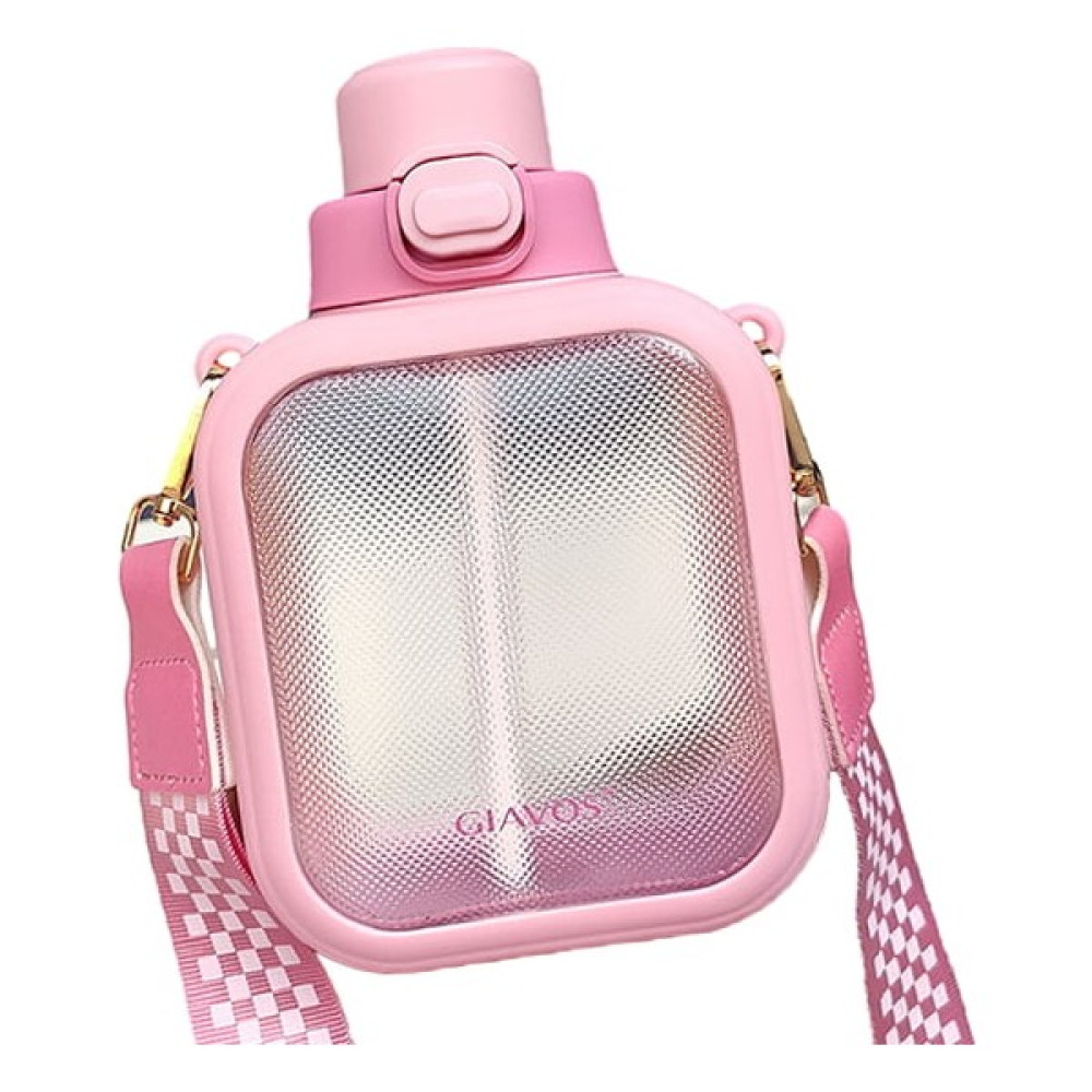 Hseen 700ML Büyük Kapasiteli Kare Su Bardağı (Yurt Dışından) - Pembe - 1 Adet Oto Boyaları Fiyatı