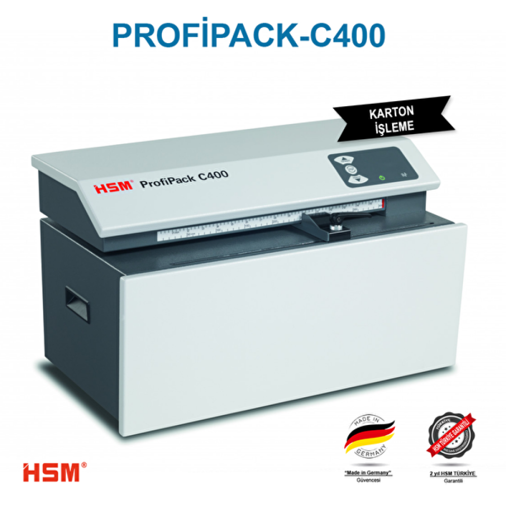 HSM Profipack C400 Karton İşleme Makinesi Ambalaj Dolgu Malzemesi Makinesi Kağıt İmha Makinesi Fiyatı
