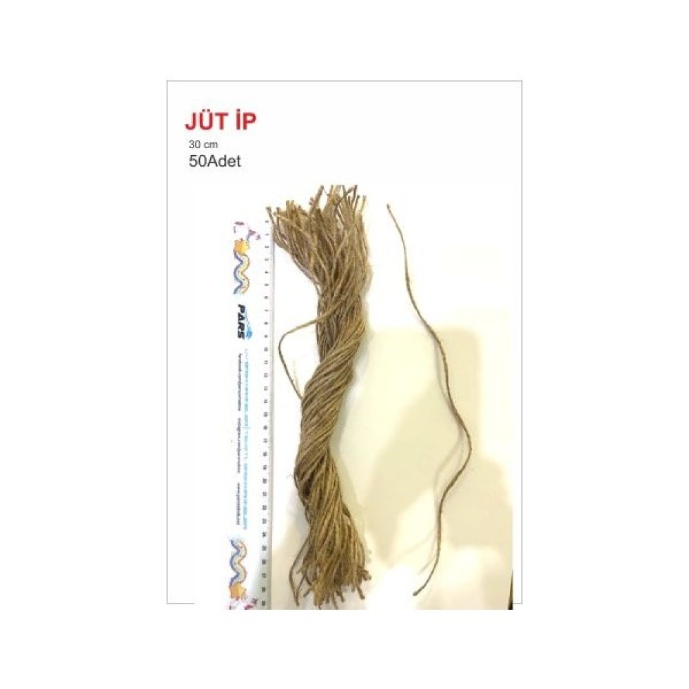 Hsn Jüt Ip 50 Adet 30 cm Hasır Ip Oyun & Hobi Fiyatı