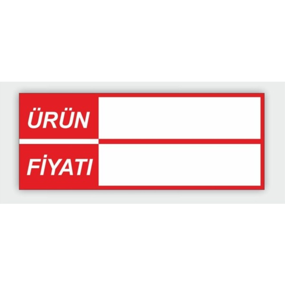 Hsn Silinebilir Pvc Kaplamalı Etiketi Raf Önü Etiketi 30'lu Sarf Tüketim Malzemeleri Fiyatı