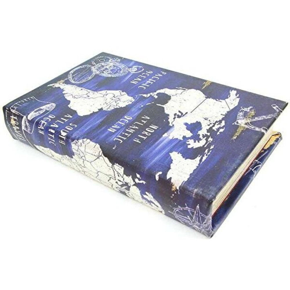 HSRC Kutu Kitap Aynalı Globe Dekoratif Hediyelik Kitap Kutusu - Renkli Eşya Saklama Kutusu Fiyatı