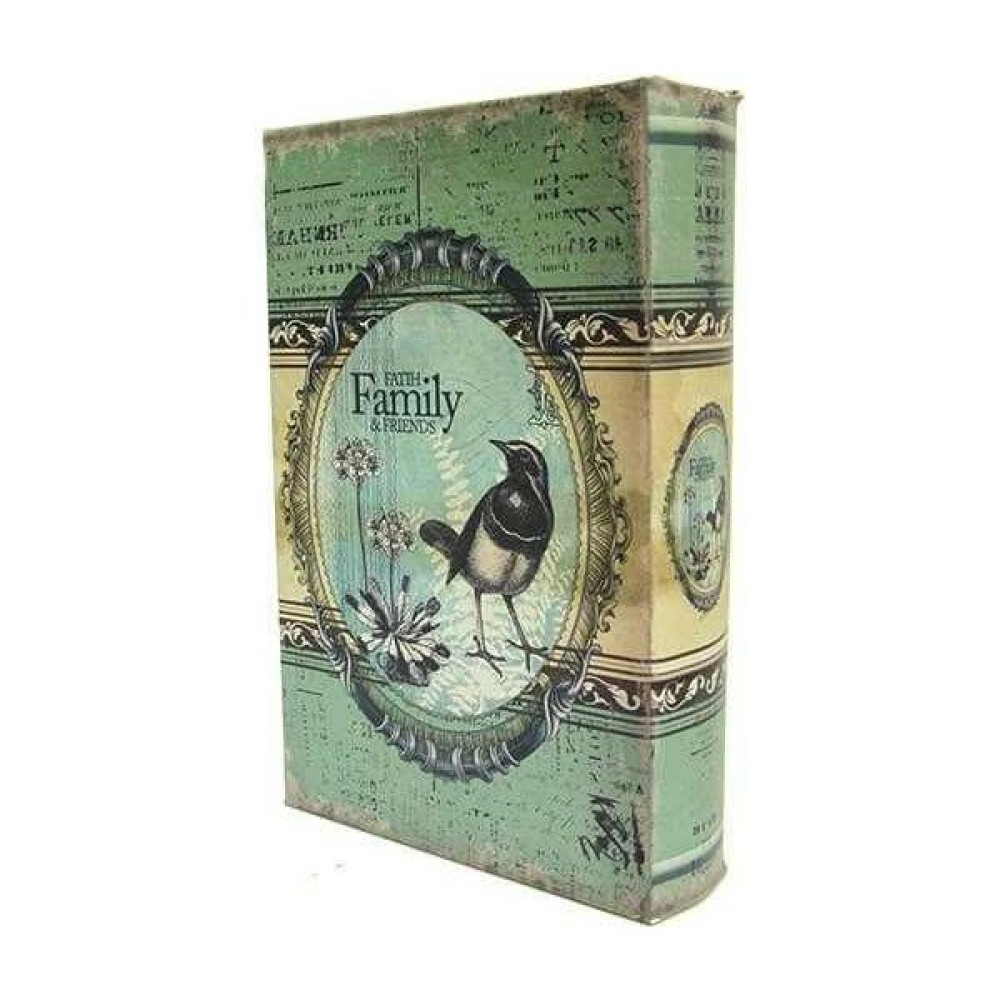 HSRC Kutu Kitap Aynalı Kuş Kitap Kutusu Dekoratif Hediyelik - Renkli Eşya Saklama Kutusu Fiyatı