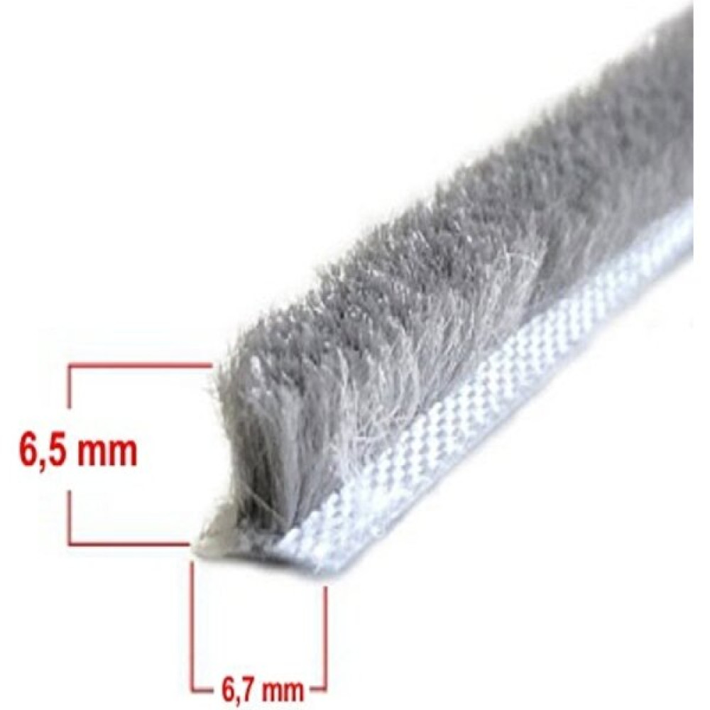 Htm Yapı Alüminyum Pvc Kapı Pencere Cam Balkon Kıl Fitili En 6,7 - Kıl Uzunluğu 6,5 mm 1 mt - Beyaz Oto, Bahçe, Yapı Market Fiyatı