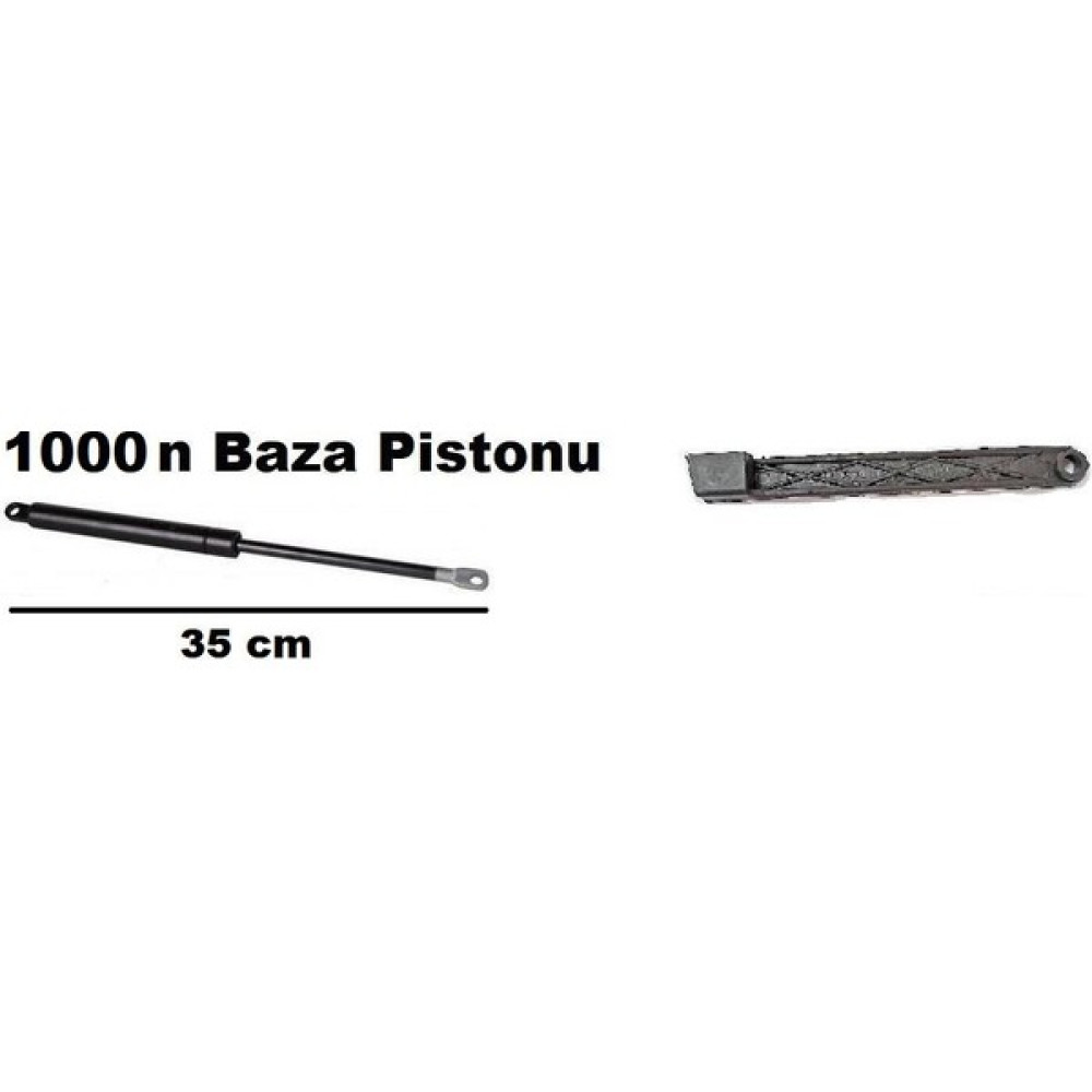 Htm Yapı Kalite 1000 N Baza Amortisörü Baza Pistonu 1000N (1 Adet) Nalburiye & Hırdavat Fiyatı
