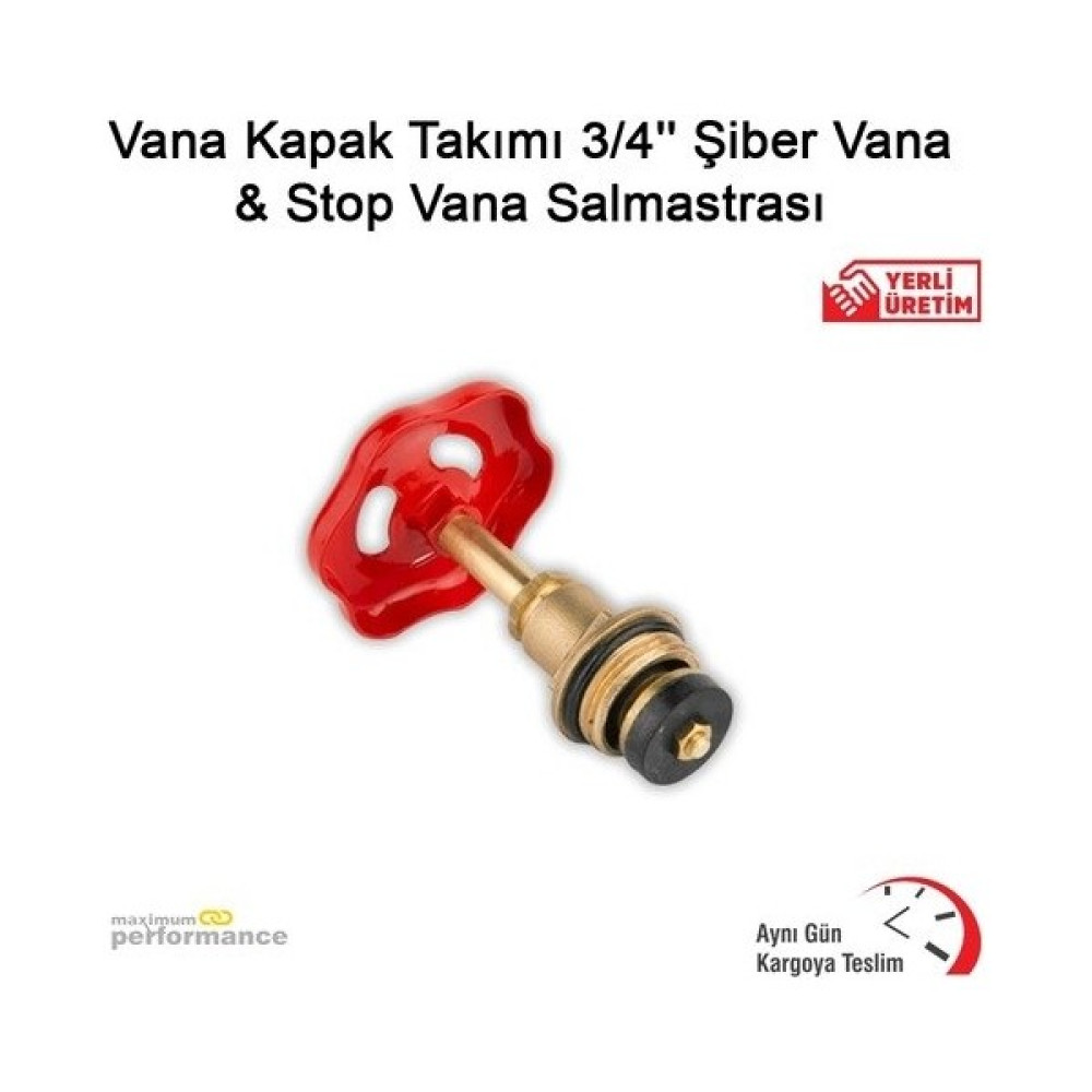 Htm Yapı Kalite - Vana Kapak Takımı 3/4' Şiber Vana & Stop Vana Salmastrası Nalburiye & Hırdavat Fiyatı