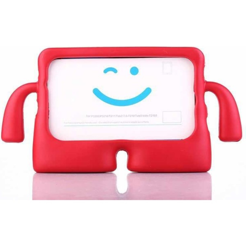 HTstore Galaxy Tab A7 Lite T225 Htstore Çocuk Standlı Tablet Kılıf-Kırmızı - Kırmızı Tablet Kılıfı Fiyatı
