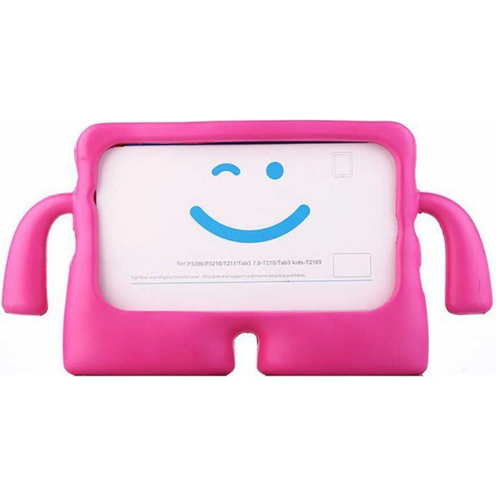 HTstore Galaxy Tab A8 10.5 SM-X200 (2021) Htstore Çocuk Standlı Tablet Kılıf-Pembe Koyu - Koyu Pembe Tablet Kılıfı Fiyatı