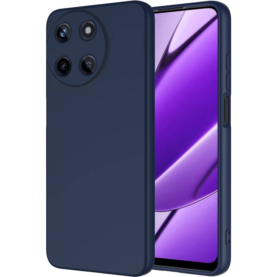 HTstore Realme 11 4g Kılıf Mara Lansman Kapak-Lacivert - Lacivert Cep Telefonu Kılıfı Fiyatı