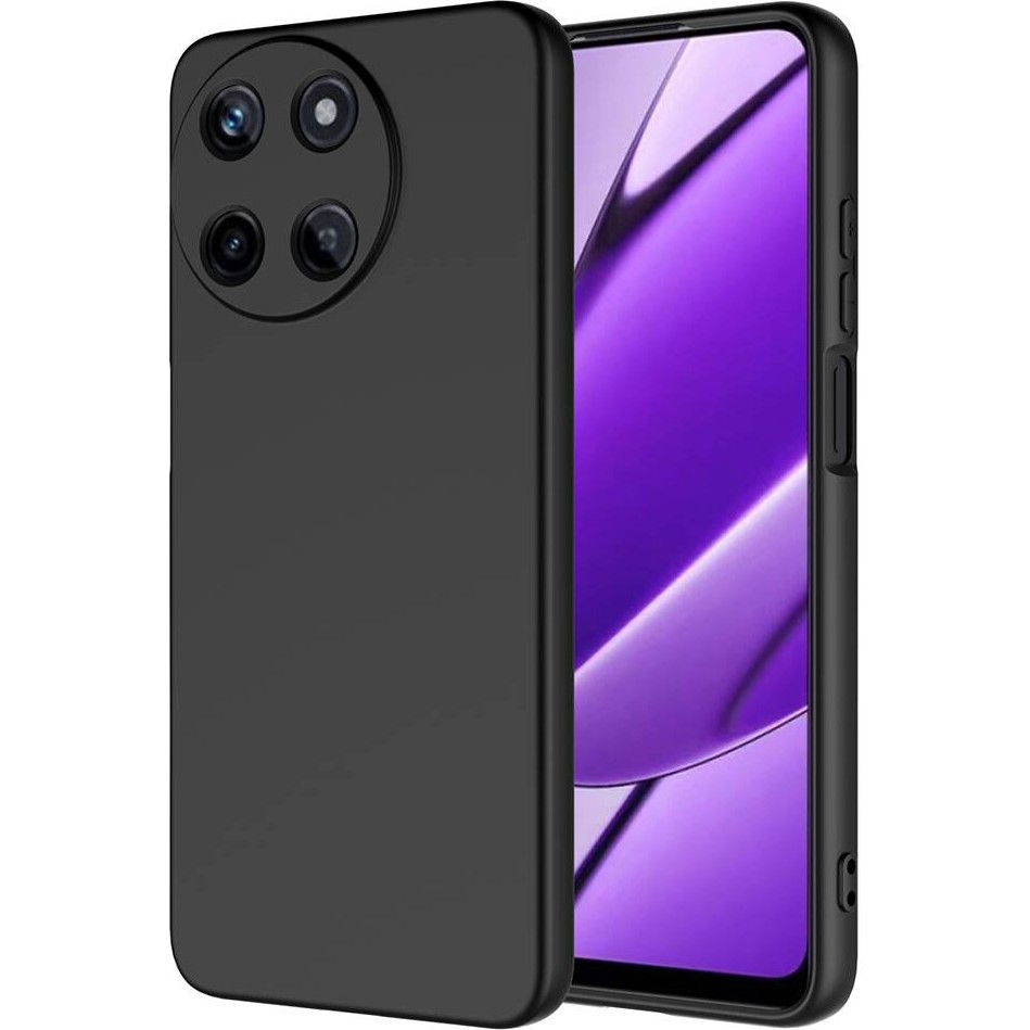 HTstore Realme 11 4g Kılıf Mara Lansman Kapak-Siyah - Siyah Cep Telefonu Kılıfı Fiyatı
