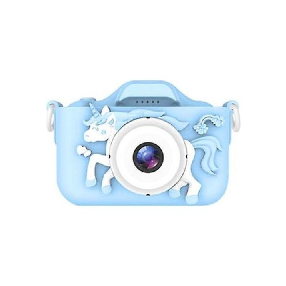 Htun 1080 P Çocuk Kamera, Doğum Günü Festivali Hediye Için Unicorn Toddler Kamera, Dijital (Mavi) (Yurt Dışından) - Mavi Oyuncak Araç Fiyatı
