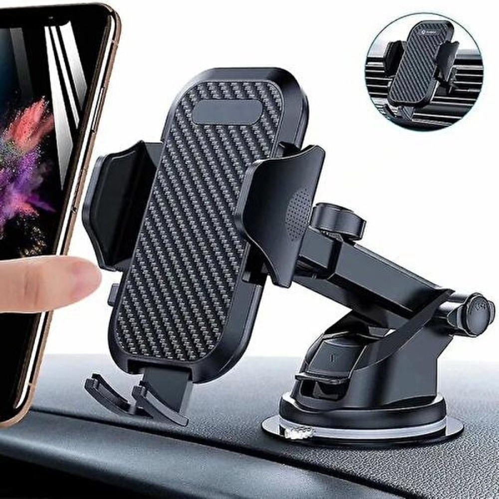 Htun 3'ü 1 Arada Araç Telefonu Tutucu Vantuz Evrensel Çok Fonksiyonlu Telefon Holder_happyshop (Yurt Dışından) - Siyah Cep Telefonu Tutucu Fiyatı