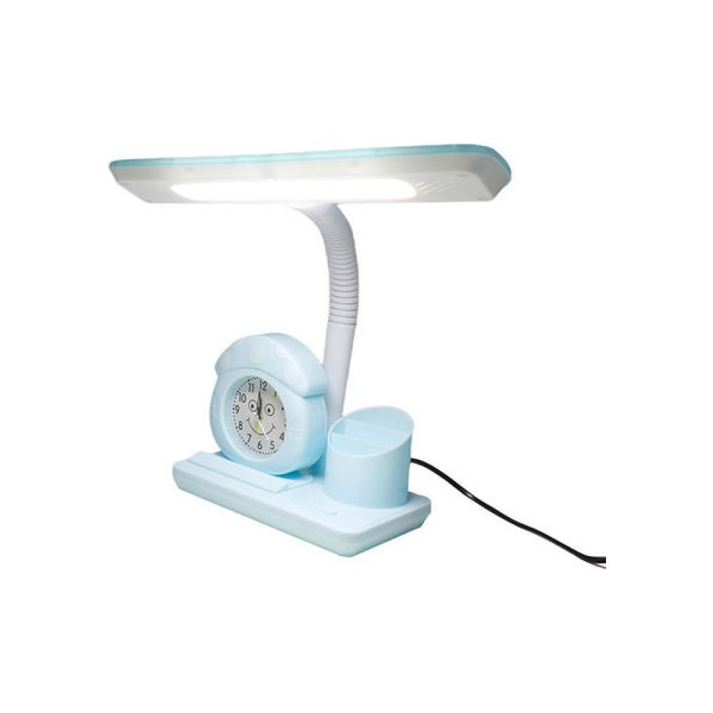 Htun Akıllı Masa Lambası, Öğrenci Yaratıcı Çalar Saat Kalemi Tutucu Masa Lambası, Yurt Okuma Lambası, Üç Vitesli Karartma LED Çalışma Masa Lambası ... Masa Lambası Fiyatı