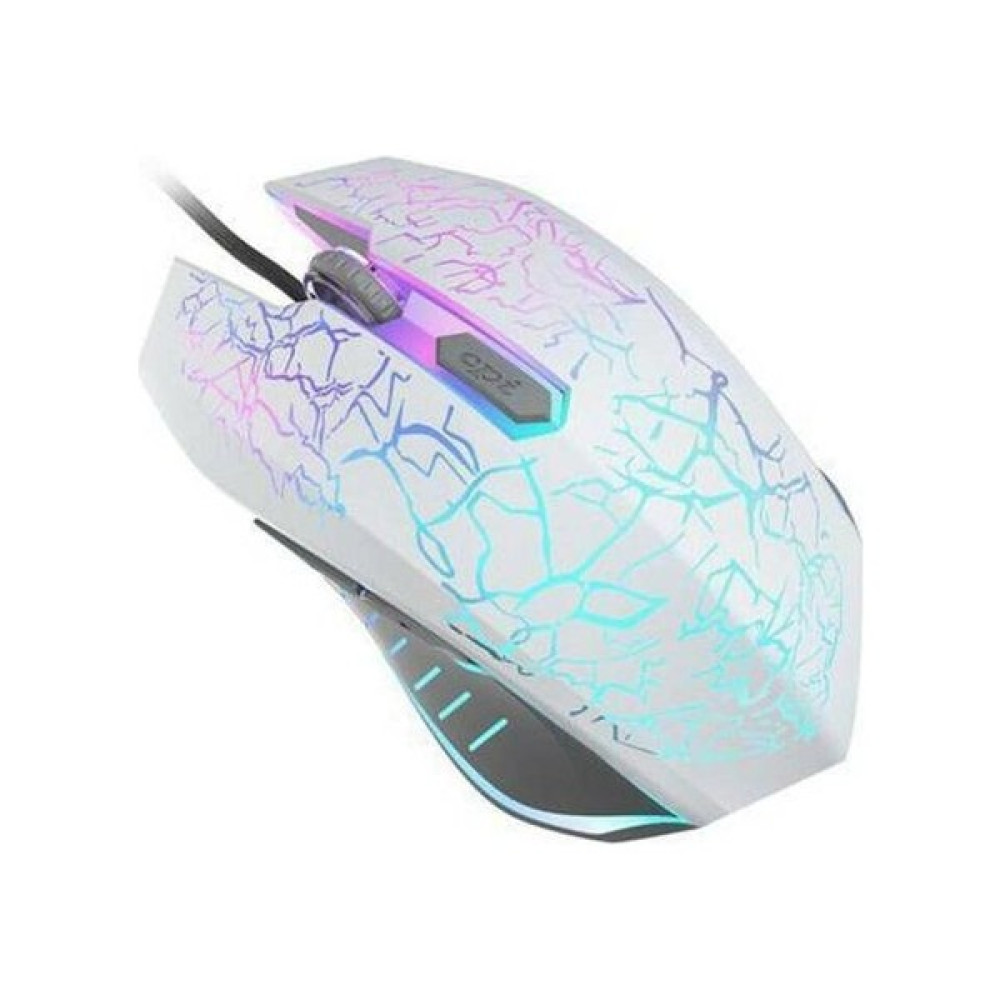 Htun (Beyaz) Oyun Faresi Kablolu 800.1200.1600.2400 Dpı Ergonomik Gamer Fareler LED Aydınlatmalı Pc (Yurt Dışından) - Beyaz Klavye - Mouse Fiyatı