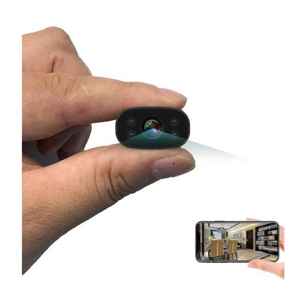 Htun Casus Kameralar 1080P Hd Mini Kızılötesi Gece ile Wifi Kablosuz Gözetim Kamerası (Yurt Dışından) - Kırmızı - Siyah Web Kameraları Fiyatı