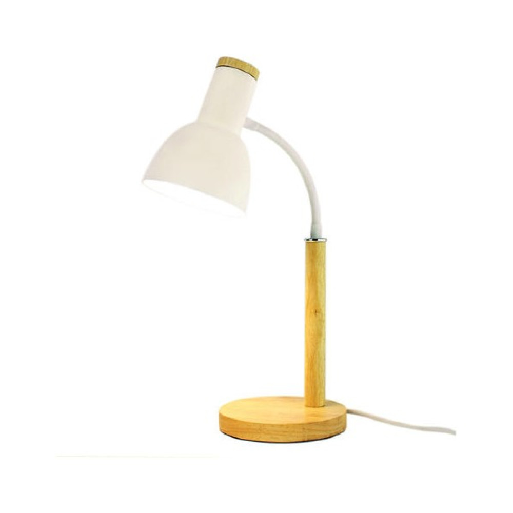 Htun Çok Işlevli LED Yaratıcı Okuma Lambası, Öğrenci Yurt Çalışması Göz Koruma Çalışma Lambası, Açılı Ahşap Masa Lambası (Yurt Dışından) - Beyaz Masa Lambası Fiyatı