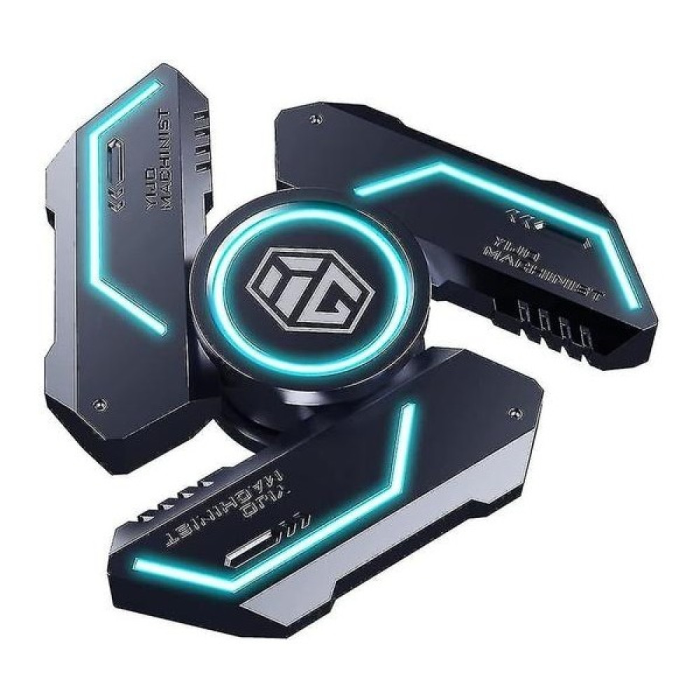 Htun Fidget Spinners, Parlak Işıklı Metal Parmak El Spinner Oyuncakları (Yurt Dışından) Kondisyon Aletleri Fiyatı