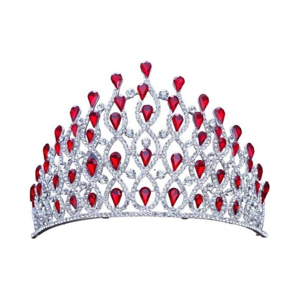 Htun Gelin Saç Süsleri Büyük Kristal Rhinestone Prenses Gelin Tiaras ve Taçlar Diadem Kadınlar Düğün Saç Aksesuarları (Yurt Dışından) Dresuar / Makyaj Masası Fiyatı