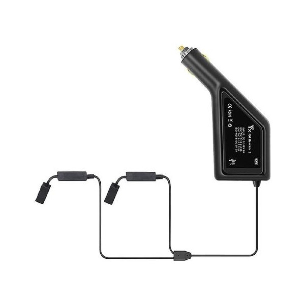 Htun Hafif USB Portu Dayanıklı Araç Şarj Hızlı Şarj Uzaktan Kumanda Çift Pil Drone Aksesuarları Mavic Air 2 Için Taşınabilir (Yurt Dışından) - 1 Akü Şarj Edici Fiyatı