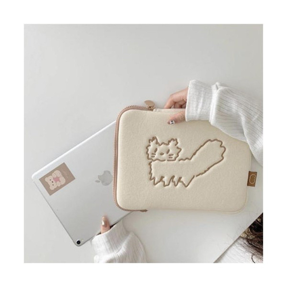 Htun Ins Köpek 15 Inç Laptop Kol Çantası Mac Ipad Pro Için Karikatür Kedi Laptop Tablet Iç Kılıf Çanta | Kozmetik Çanta ve Amp;davalar (Yurt Dışından) Telefon Kılıfı Fiyatı
