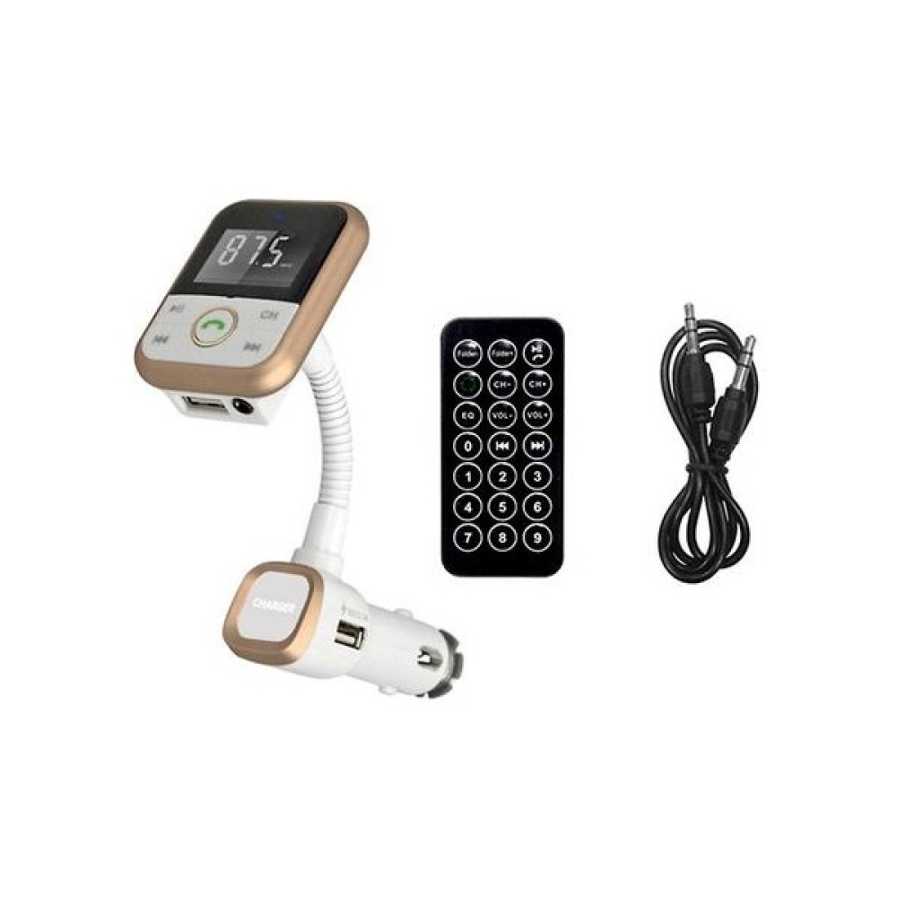 Htun Kablosuz Bluetooth LCD Fm Verici Modülatörü Araba Kiti Mp3 Çalar USB + Uzaktan (Yurt Dışından) - Beyaz Modem Fiyatı